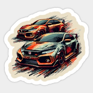 Honda Civic Type R Sticker